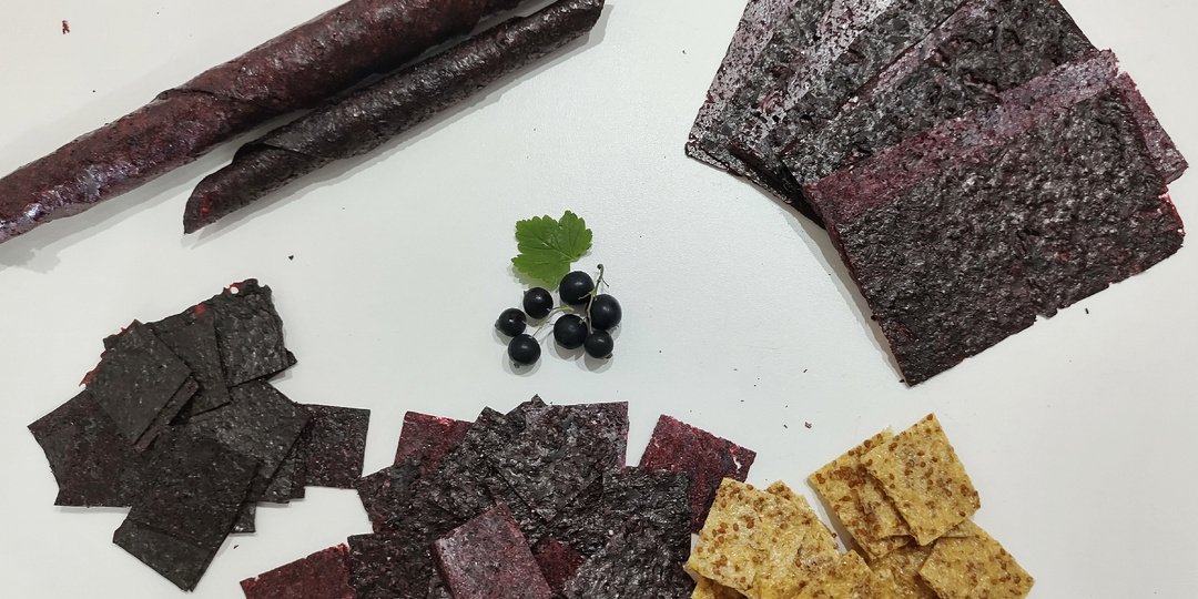 Пастила из смородины: чёрная, белая, чёрно-белая (без сахара) в сушилке-дегидраторе