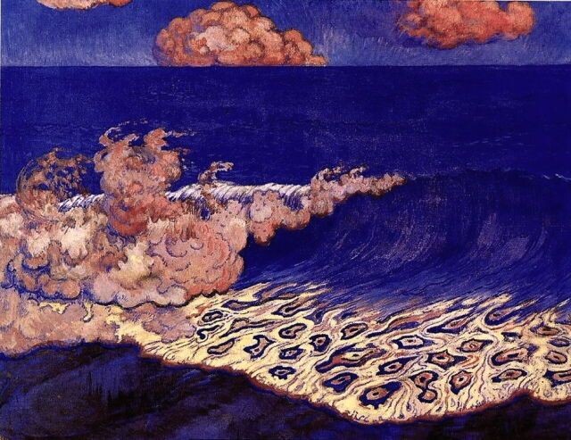 Жорж Лакомб "Морской пейзаж" (1893)