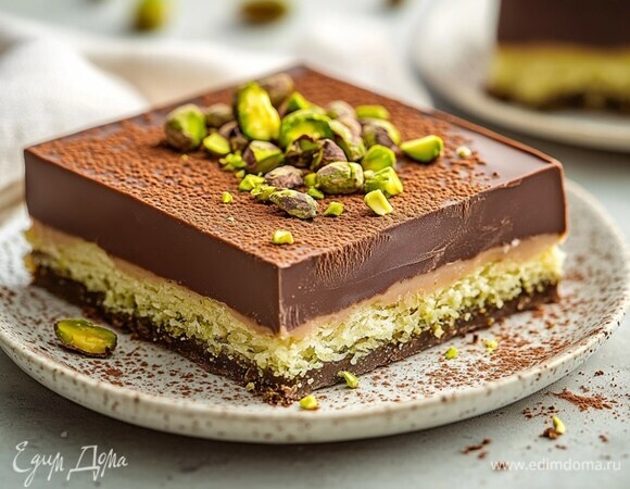 Рецепт дубайского шоколада с катаифи и фисташковой пастой