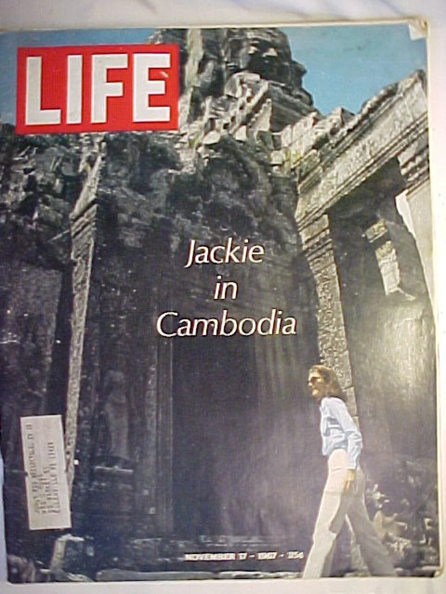 Жаклин Кеннеди в Ангкоре, храм Байон