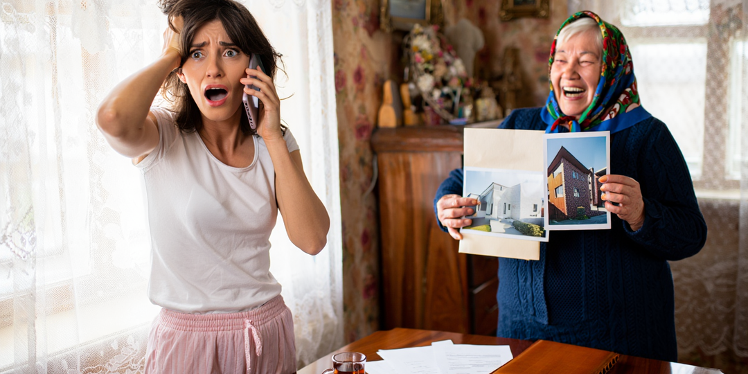 - Мама, ты с ума сошла, зачем ты нам дом купила? — сказала я и заплакала