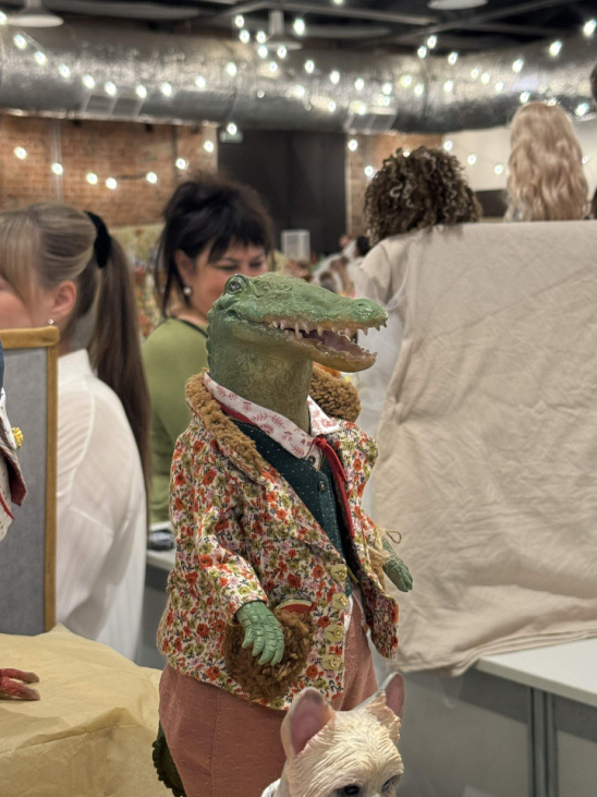 Думаю этот крокодил должен быть добрым