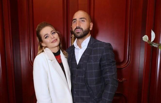 Анна Хилькевич с супругом Артуром Мартиросяном