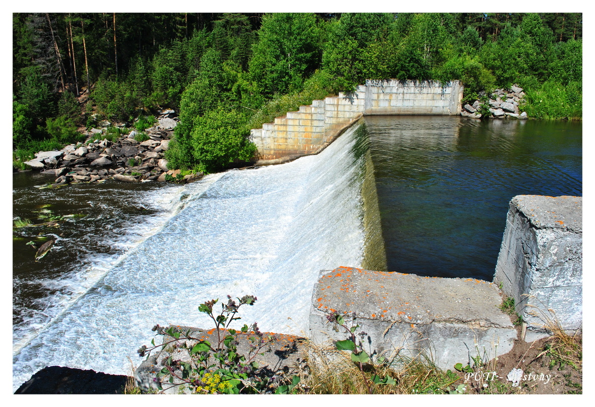 Водослив Нейво-Шайтанского пруда