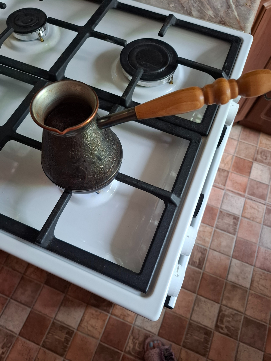 Варится кофе.