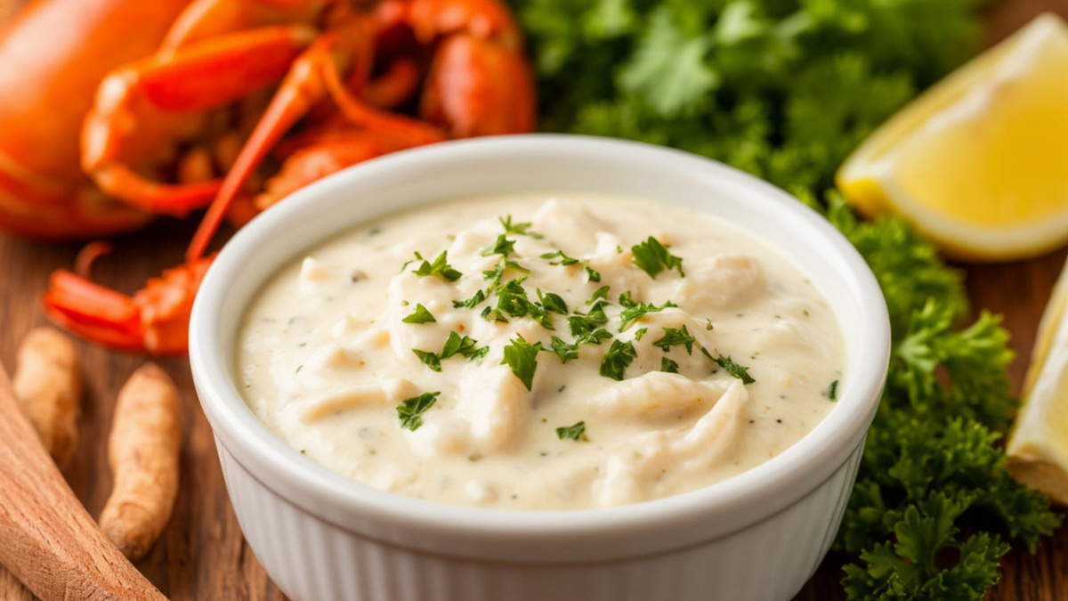 Сливочно-чесночный соус для морепродуктов: секрет шеф-повара за 5 минут! 🧄🥛