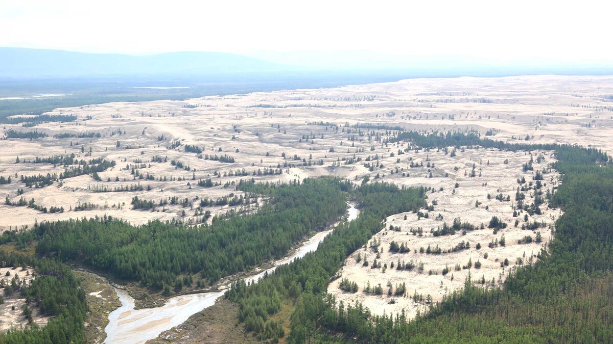 Чарские пески, Забайкальский край