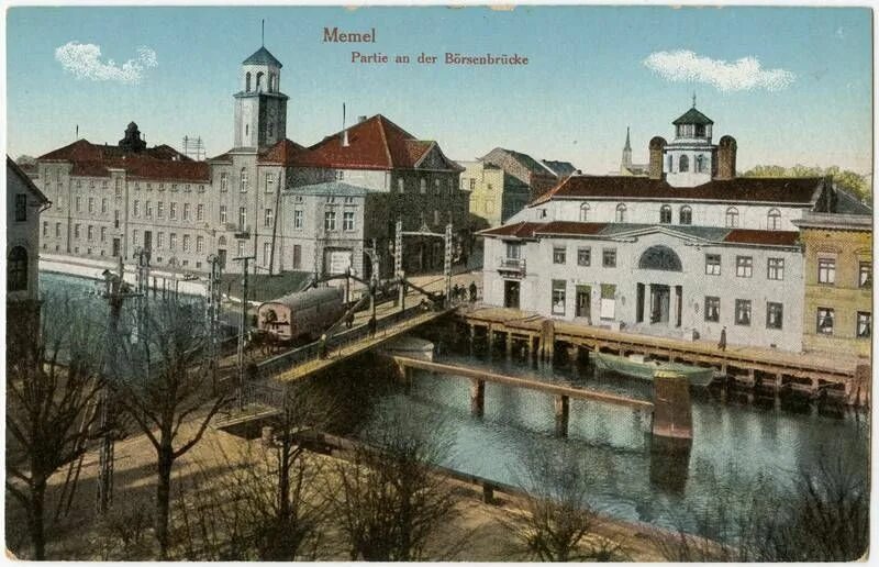 Таким был город Мемель.