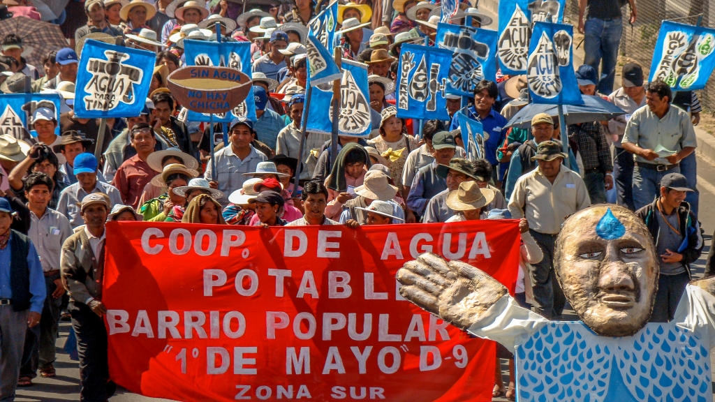 "Водные протесты" в Боливии