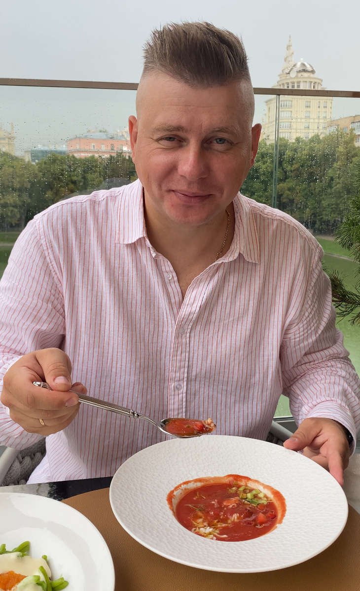 Мой крайний холодный суп — Гаспачо, окрошку давно не ел