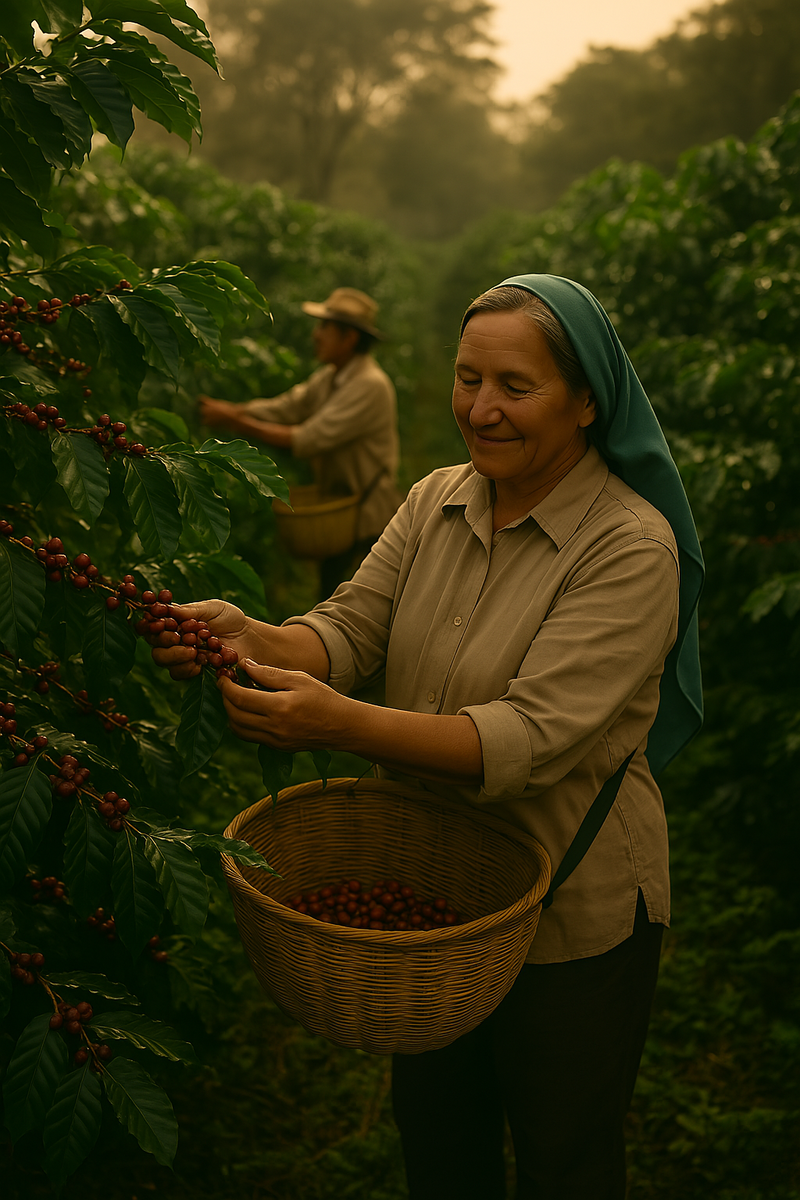 Плантация кофе