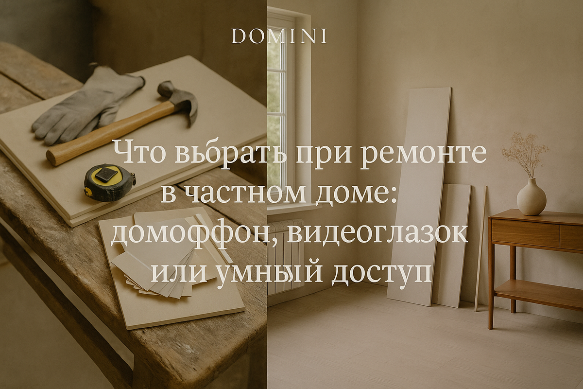    Как выбрать систему контроля доступа для загородного дома