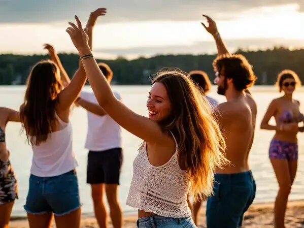   Пляжный отдых в Подмосковье у воды Вера Курилыч