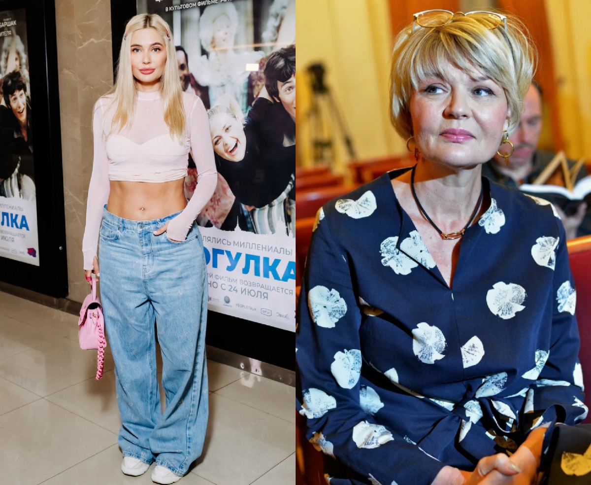 Наталья Рудова и Юлия Меньшова