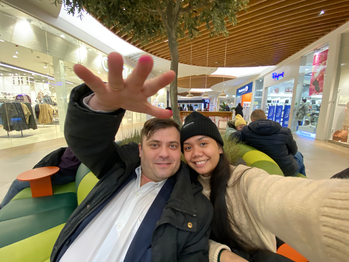 Наше фото в ТРЦ МЕГА.
