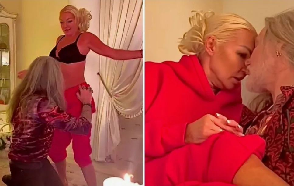 Самый скромные кадры. Она обиделась, он зла не держит: как живут Волочкова и Джигурда после эпатажного видео