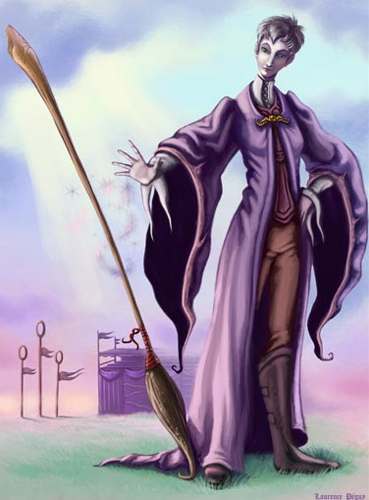 Уникальный арт с Роландой Трюк. Автор очень обрадовался, обнаружив его в сети – второстепенные и малоизвестные персонажи редко фигурируют на изображениях.