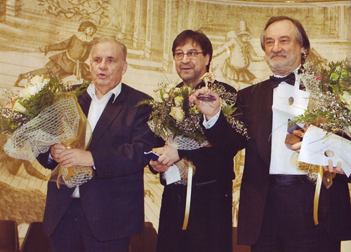 2007 год. Государственный музей имени А.С.Пушкина. На церемонии награждения   премией "Триумф". Фото - из открытых источников