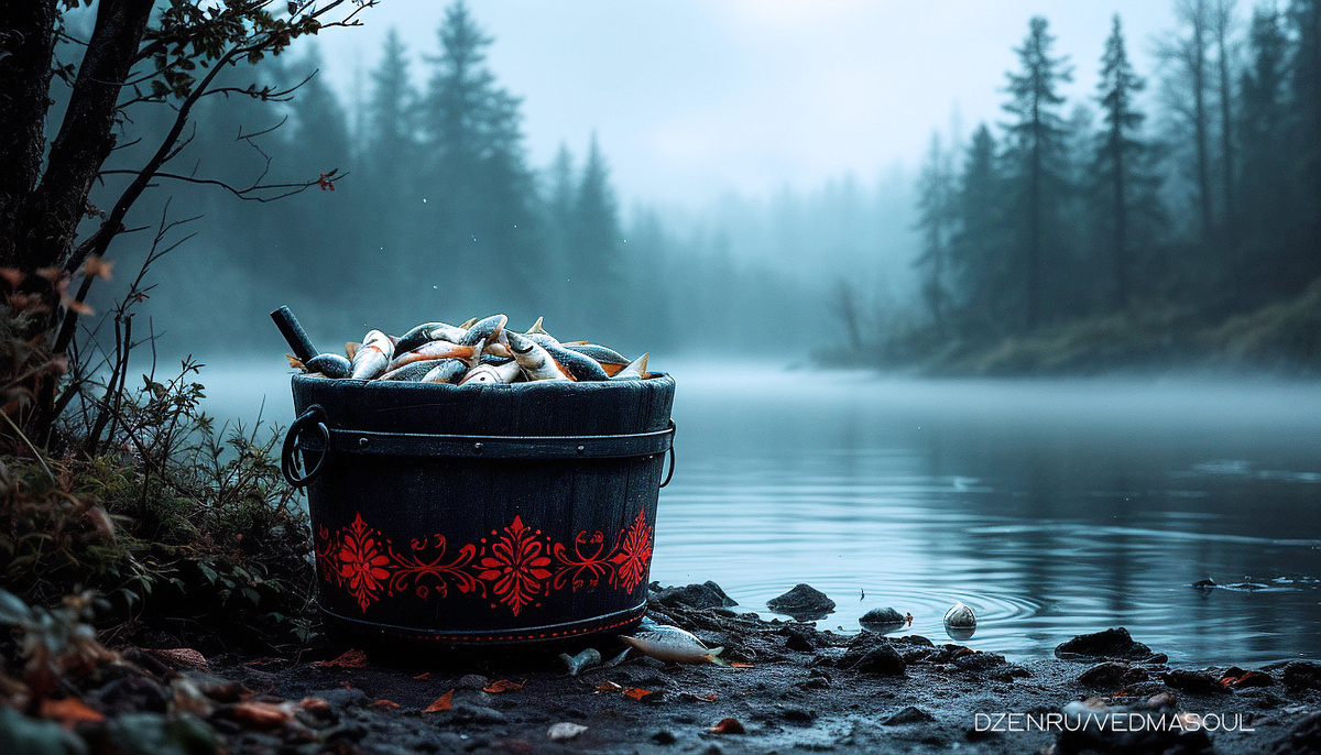 Авторское изображение @vedmasoul. Cгенерировано ИИ. Порча, чистка от порчи, крадник