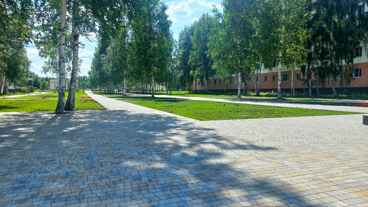    «Аллея Мира» в Урае откроется после ремонта осенью