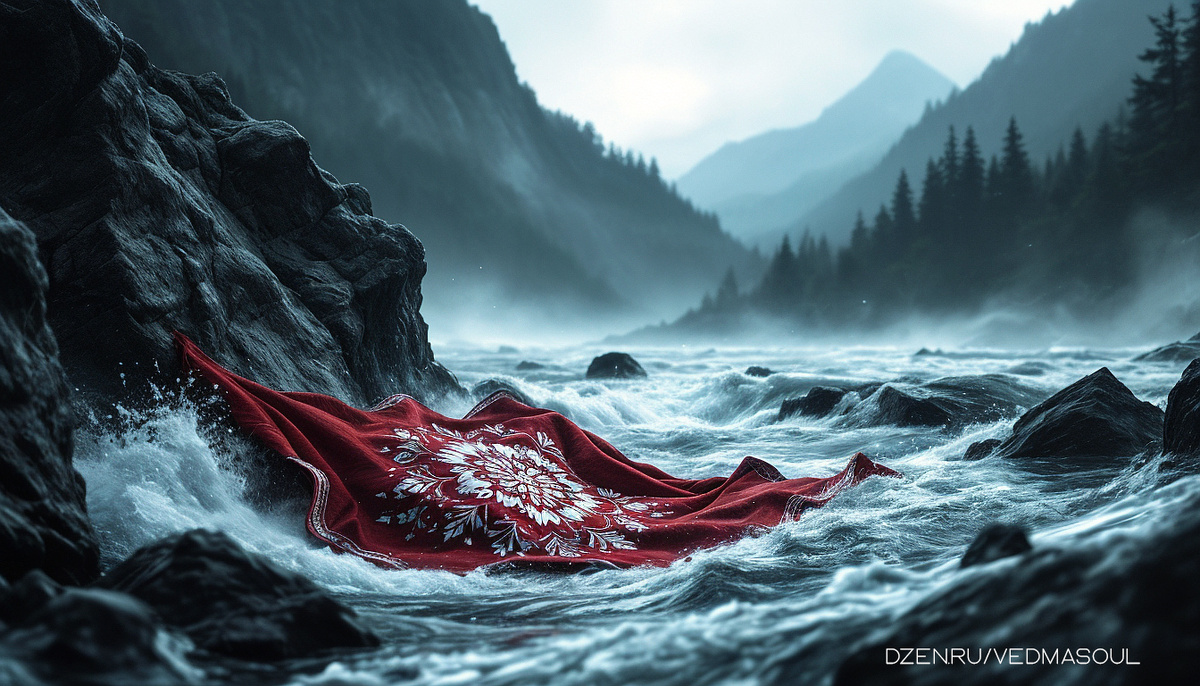 Авторское изображение @vedmasoul. Cгенерировано ИИ. Порча, чистка от порчи