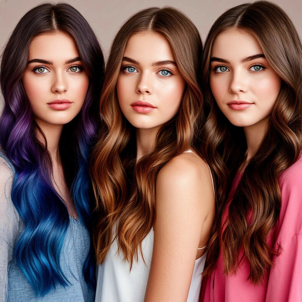 Цвет волос имеет значение.