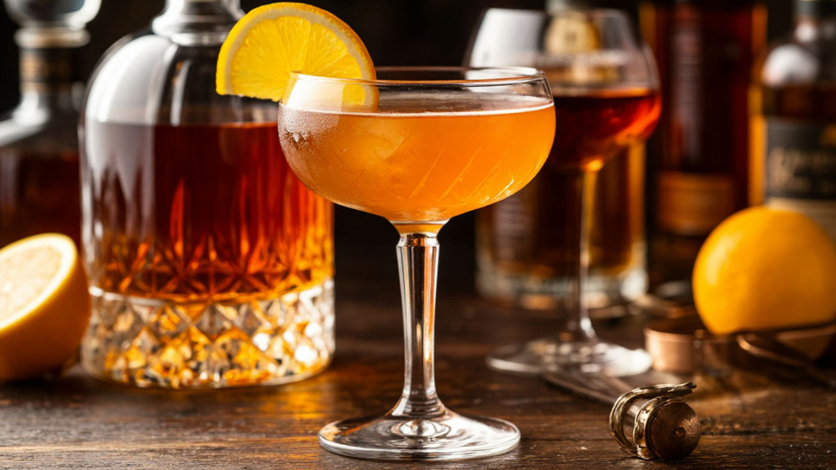 Классические коньячные коктейли: 5 легендарных рецептов 🥃✨