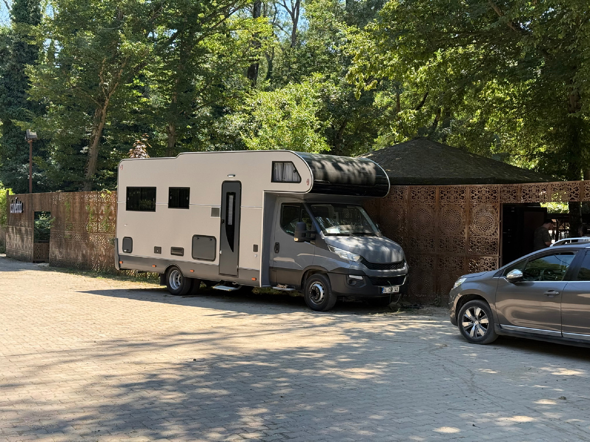 Автодом организаторов фестиваля