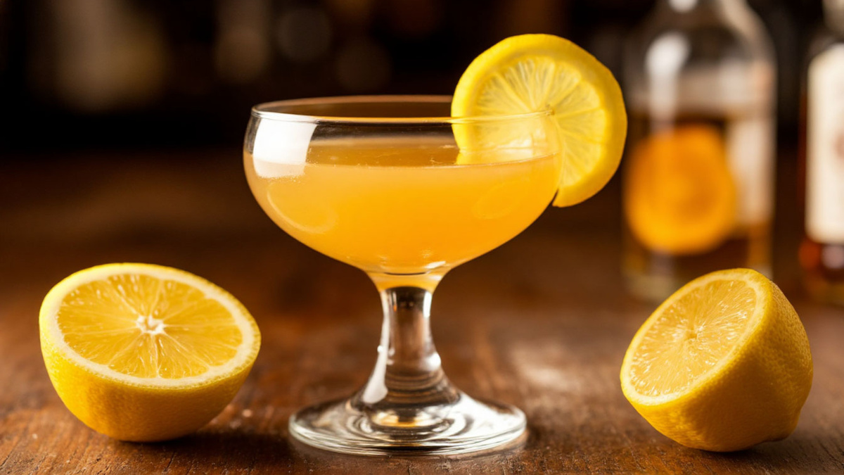 "Сайдкар": король коньячных коктейлей с 1920-х годов! 🥃✨