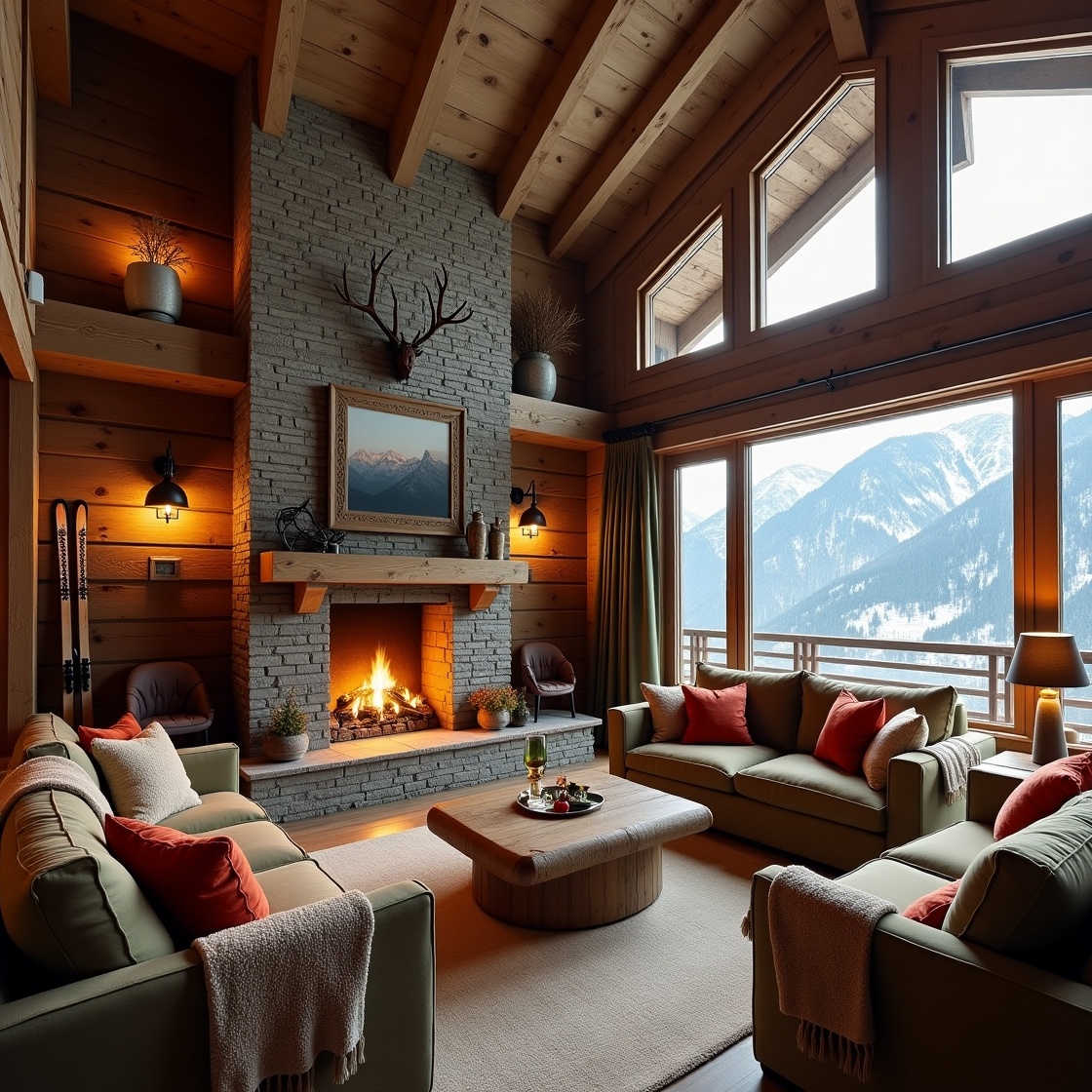 Если хочется уюта на уровне инстинкта — чтобы за окном ветер, а внутри тепло, спокойно и пахнет деревом, — стоит присмотреться к стилю шале.