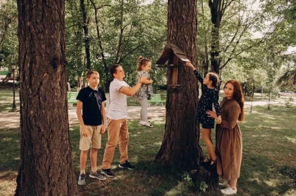    Семья в сборе – значит, будет весело!