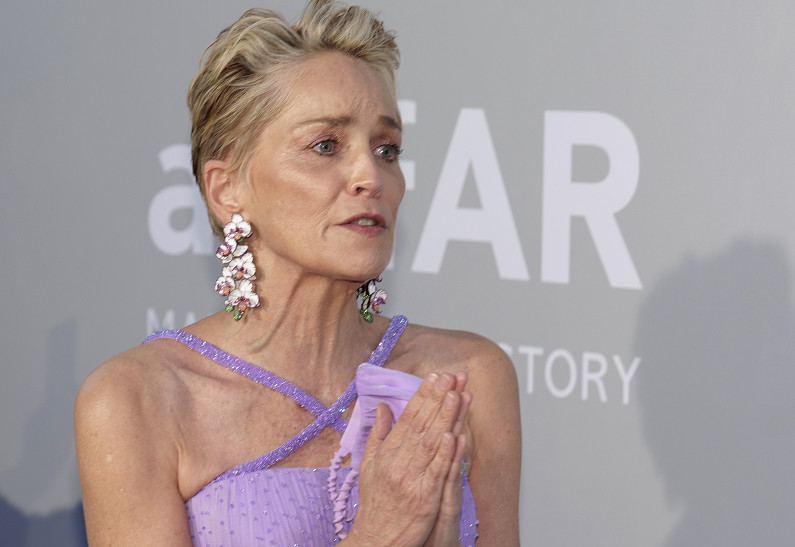 Шэрон Стоун в 2022 году