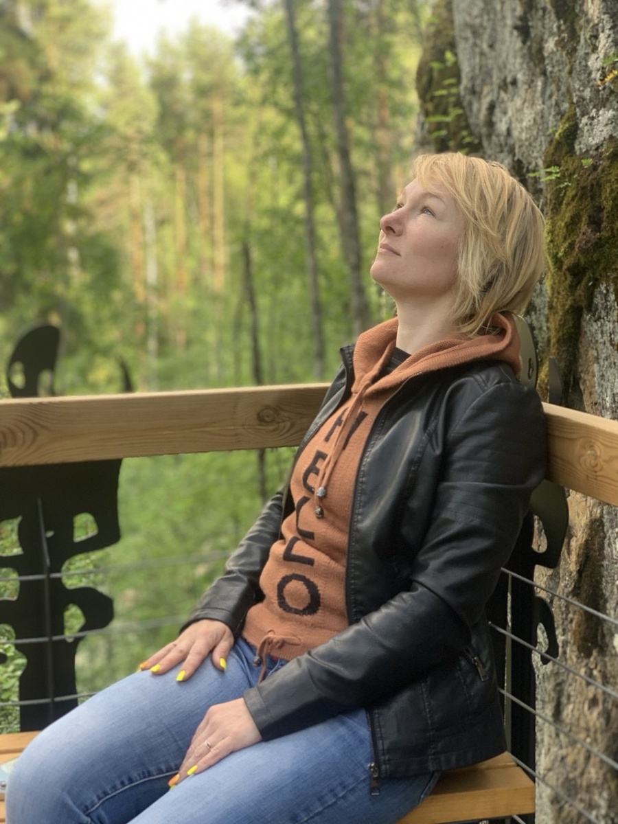 "Минуты тишины и единения с природой на горе Сампо"