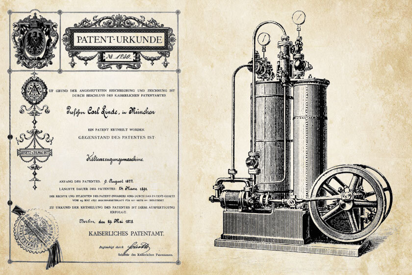 Карл фон Линде холодильная машина