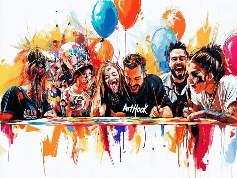    Выездной художник на праздник: как создать незабываемые эмоции и уникальные воспоминания для ваших гостей Art-Hook.Ru