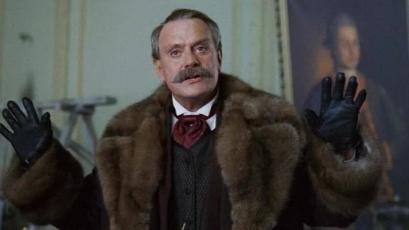     Никита Михалков. кадр из фильма "Статский советник"