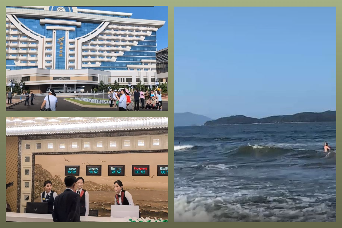 Курорт Вонсан-Кальма в КНДР/РБК.ru