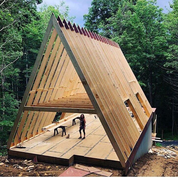 Дом А-Фрейм в Брянске