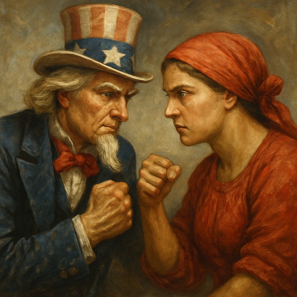 Россия против США? Не все так просто. Хотя, с другой стороны: куда уж проще?