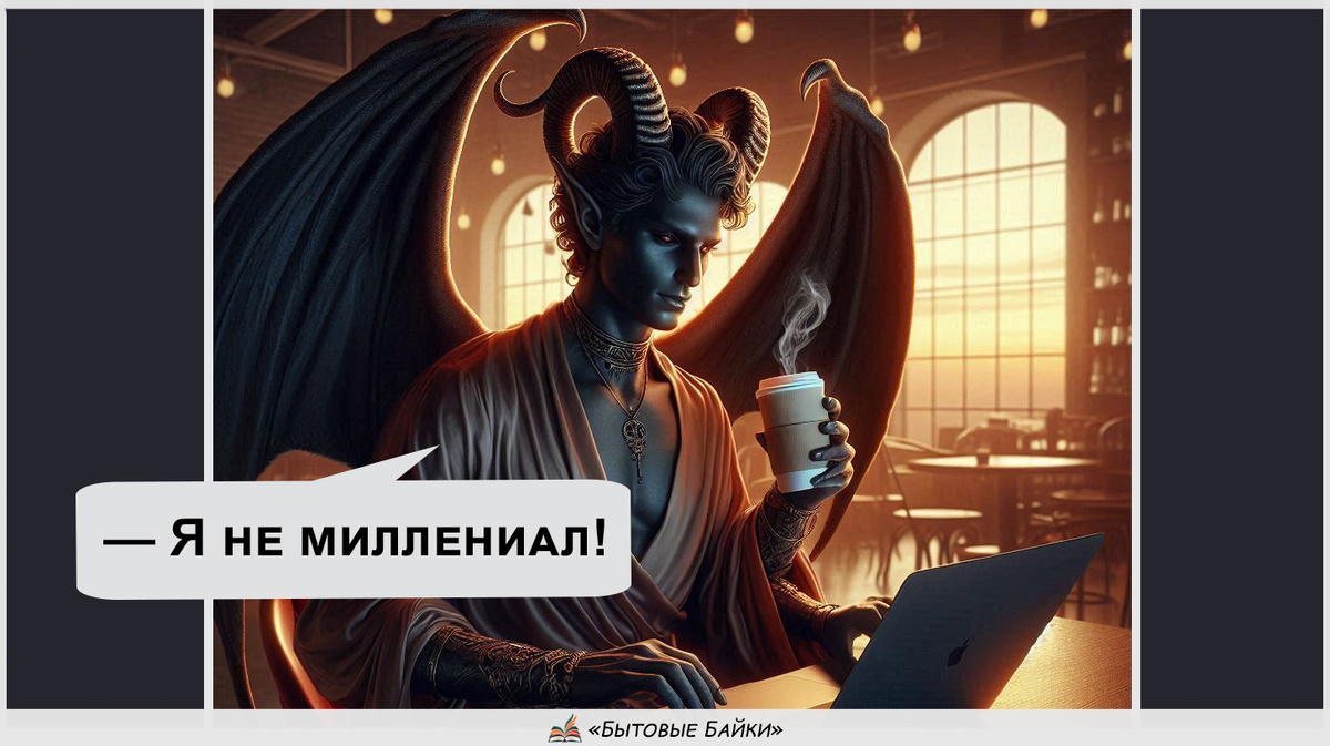 Падший ангел в соцсетях - Рассказ