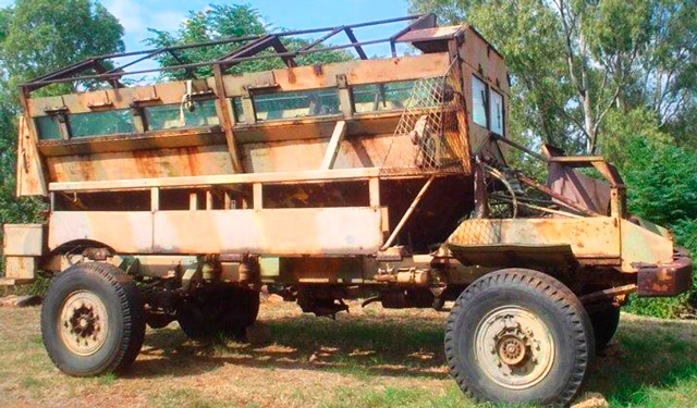 Один из первых MRAP «Hoppo» с юга Африки (фото из открытых источников)