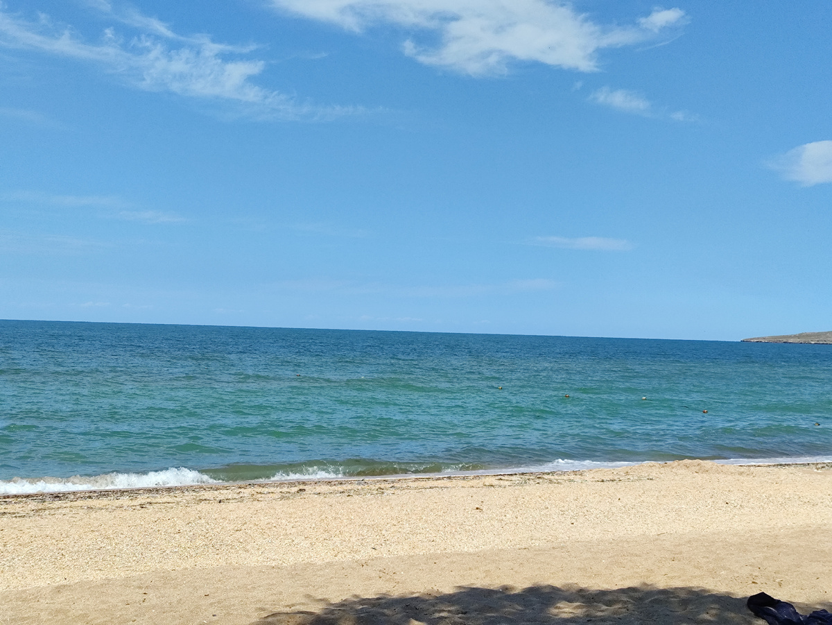 Морюшко слегка волнуется