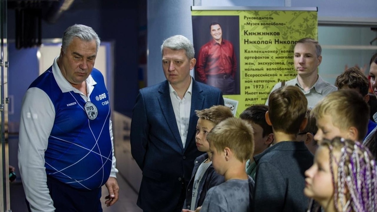    Нижневартовский музей волейбола привезли в Кострому