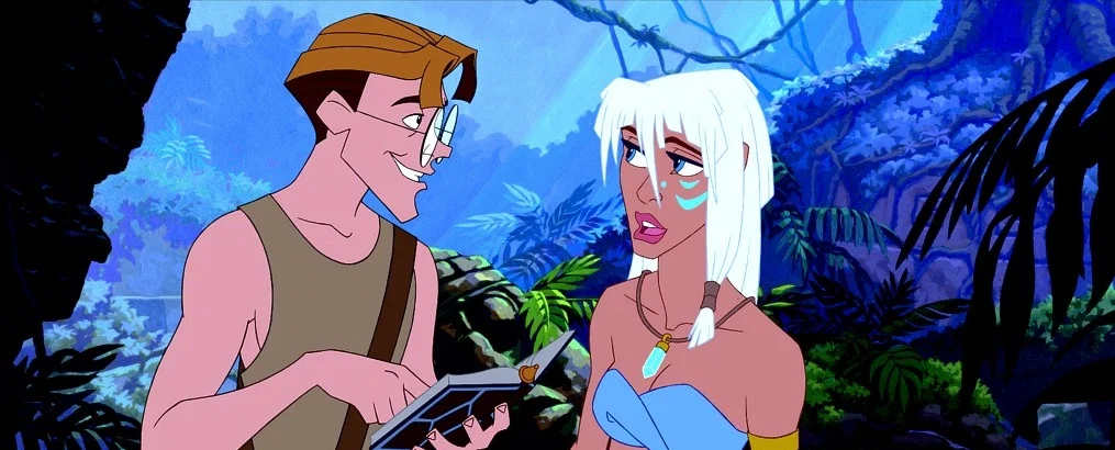 Кадр из мультфильма «Атлантида: Затерянный мир»