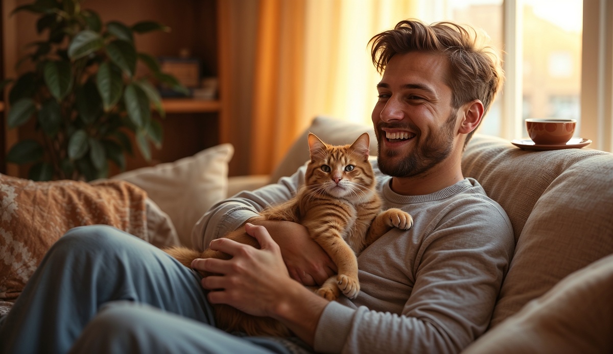 Почему мурлыканье кошек действует на людей как терапия?
🐾 Наука + эмоции + немного магии.