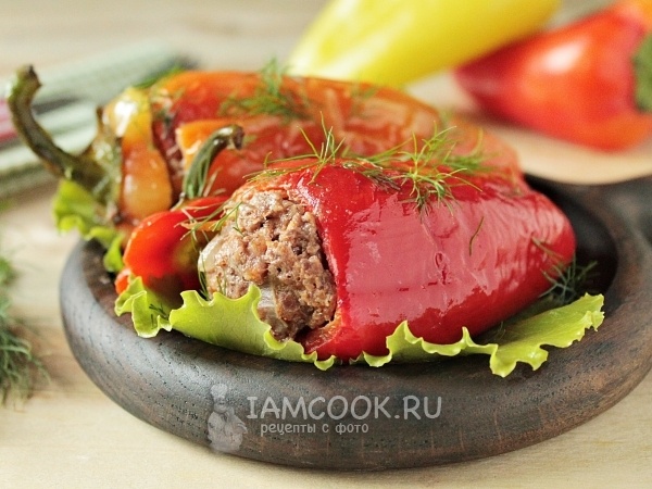 Если фаршировать перец, то только так: сочно и очень вкусно!