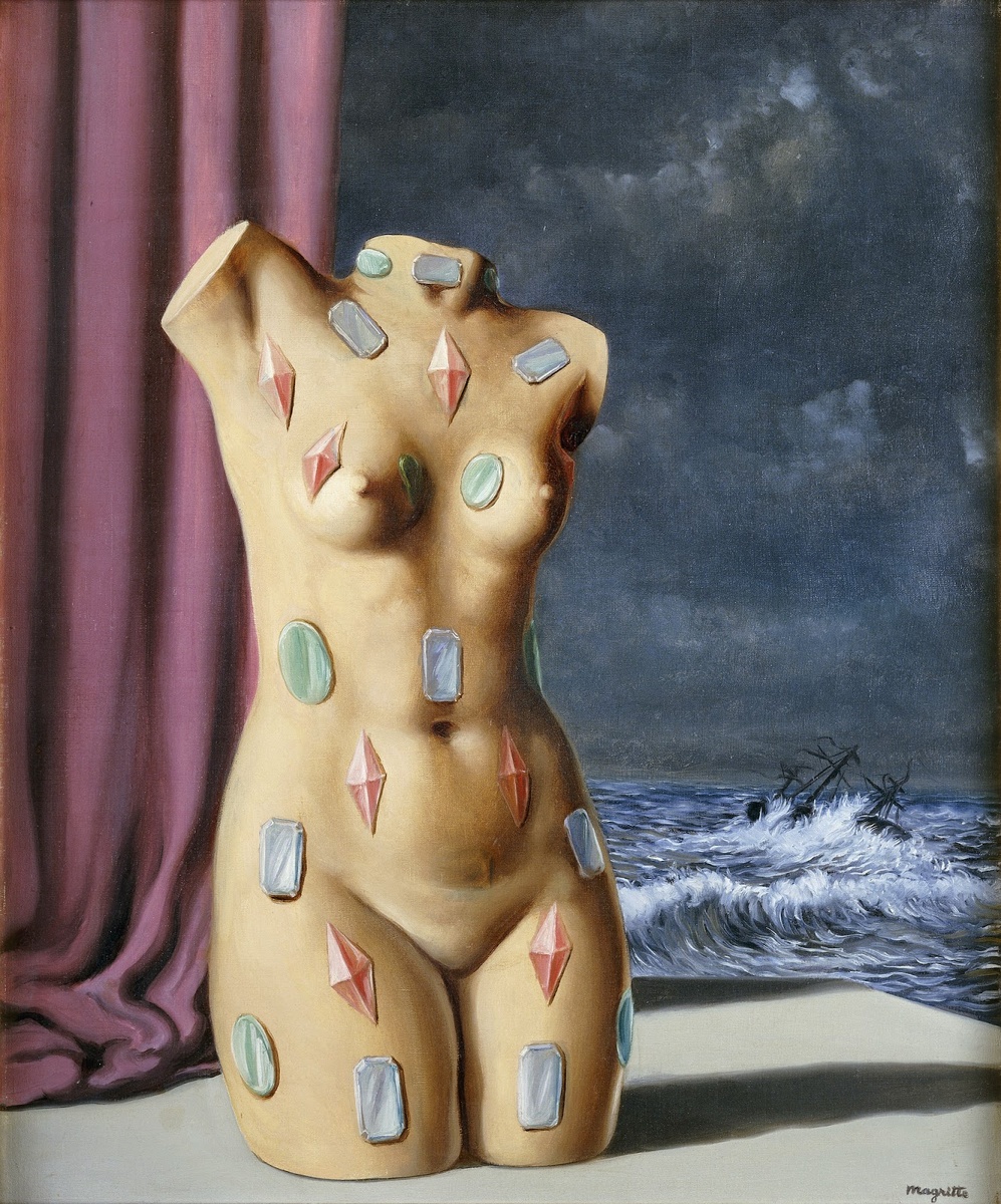 «Капля воды». – Рене Магритт, 1948 г.