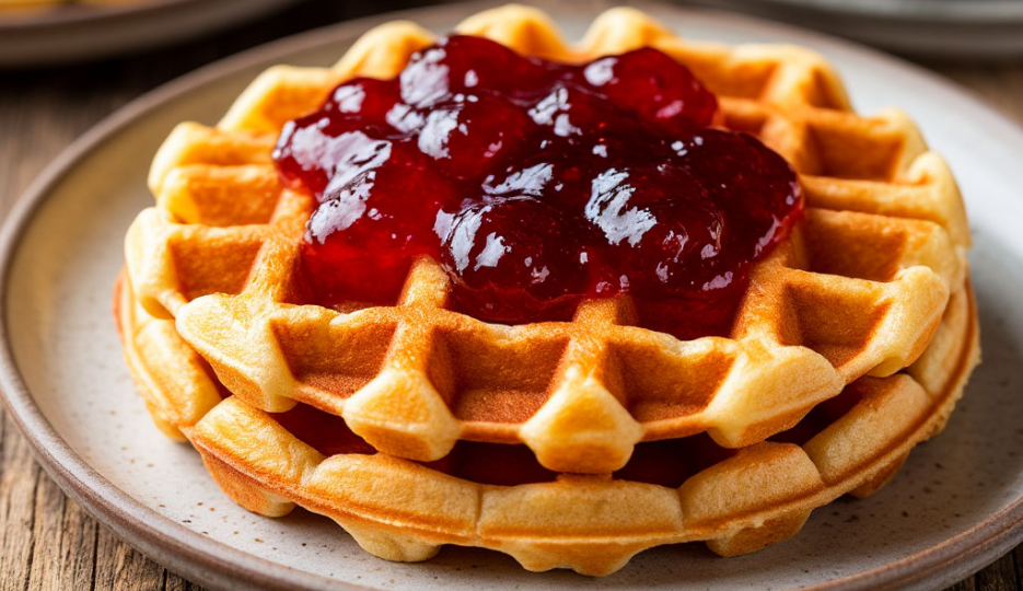 Вкусные вафли по-домашнему