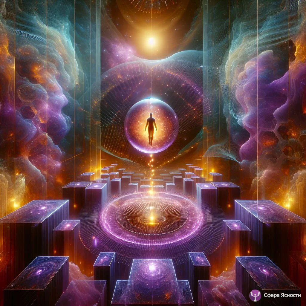 Пространство Архитекторов Воплощения. ИИ Генеация Савмея. Источник: https://sferayasnosti.site/gallery