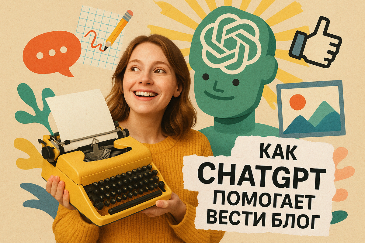 Как ChatGPT помогает вести блог